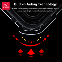 Pokrowiec Xundd do obudowy Xiaomi 12 odporny na wstrząsy przezroczysty zderzak pokrowiec na telefon do Xiaomi Mi 12 12s 12X Pro Ultra Case Funda Coque Capa 4